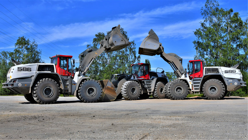 Profitability as a unique selling point: Three Liebherr L 586 XPower® wheel loaders for BTB Group Berlin